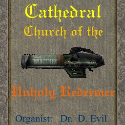 The main noticeboard for the Evil Cathedral