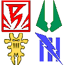 Unreal Tournament team logos (1999)